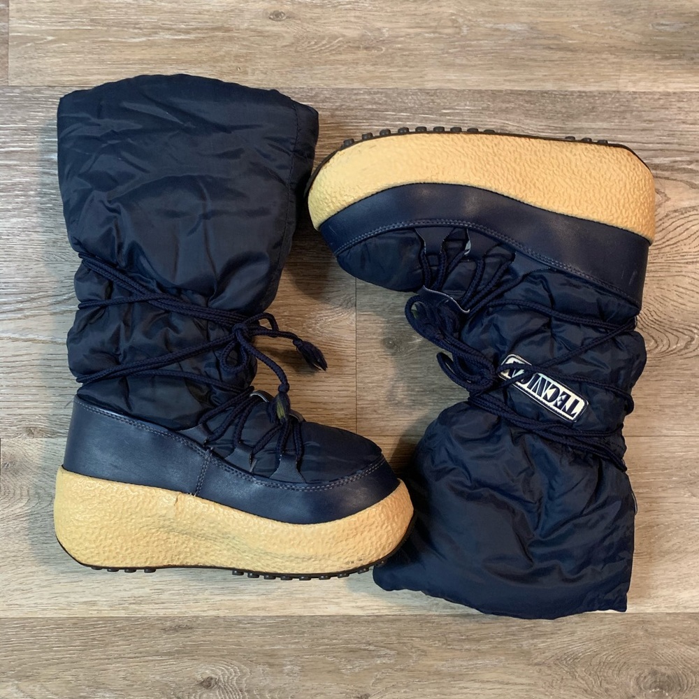 TECNICA Vintage 1970s Winter Moon Boots